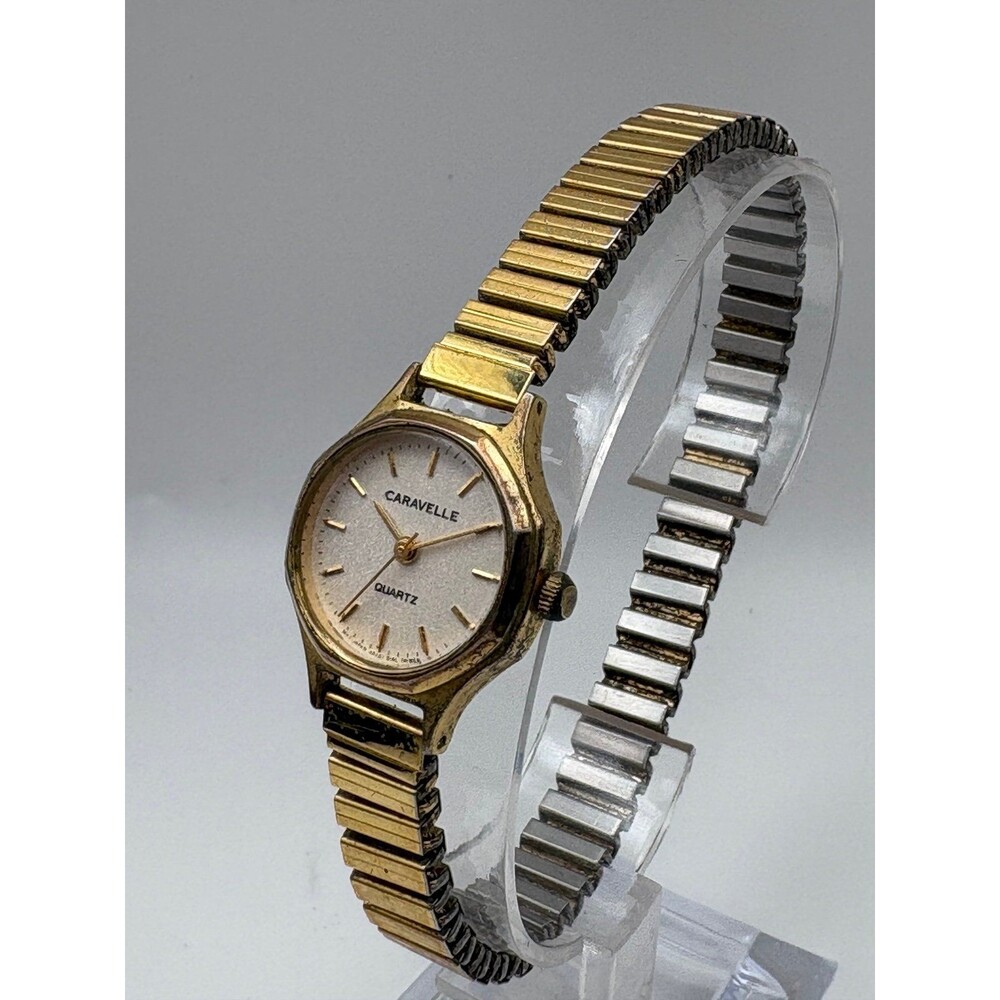 Vintage Caravelle by Bulova Women’s Gold-Tone Watch - Working Retro Classic